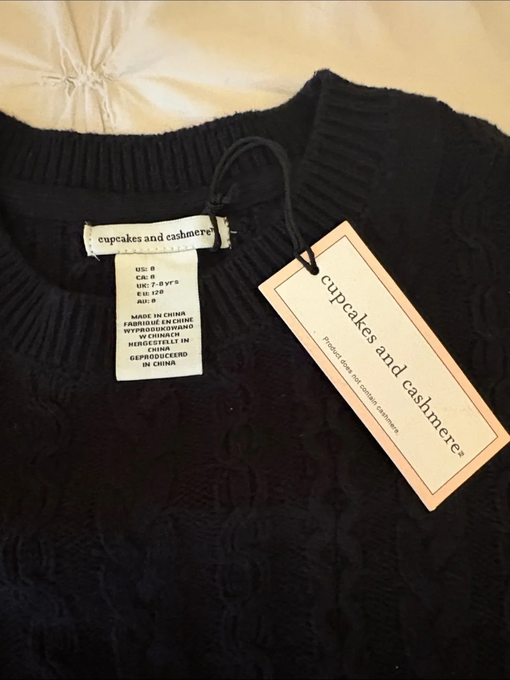 NWT CUPCAKES & CASHMERE girls skirt set with purse